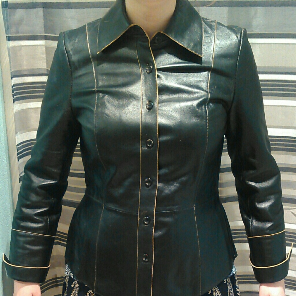 Classiques Entier Genuine Leather Jacket